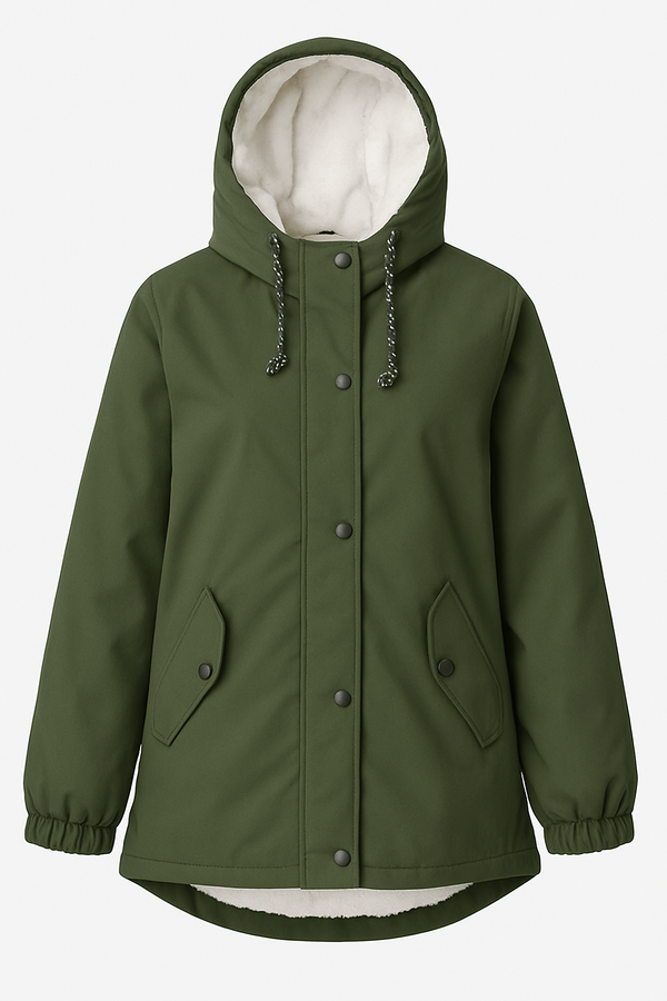 Ivara - Vodoodporna in Odlakana z Ovcjo Zimska Jakna